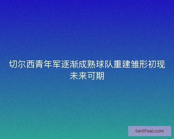 切尔西青年军逐渐成熟球队重建雏形初现未来可期